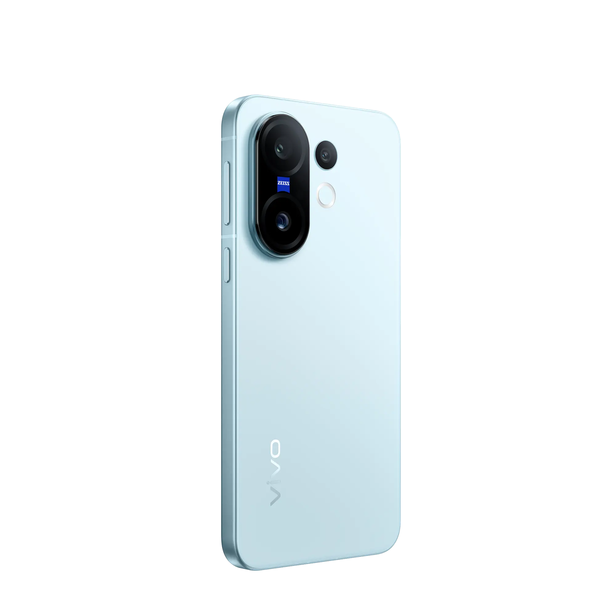 Light blue VIVO X200 FE on a white background