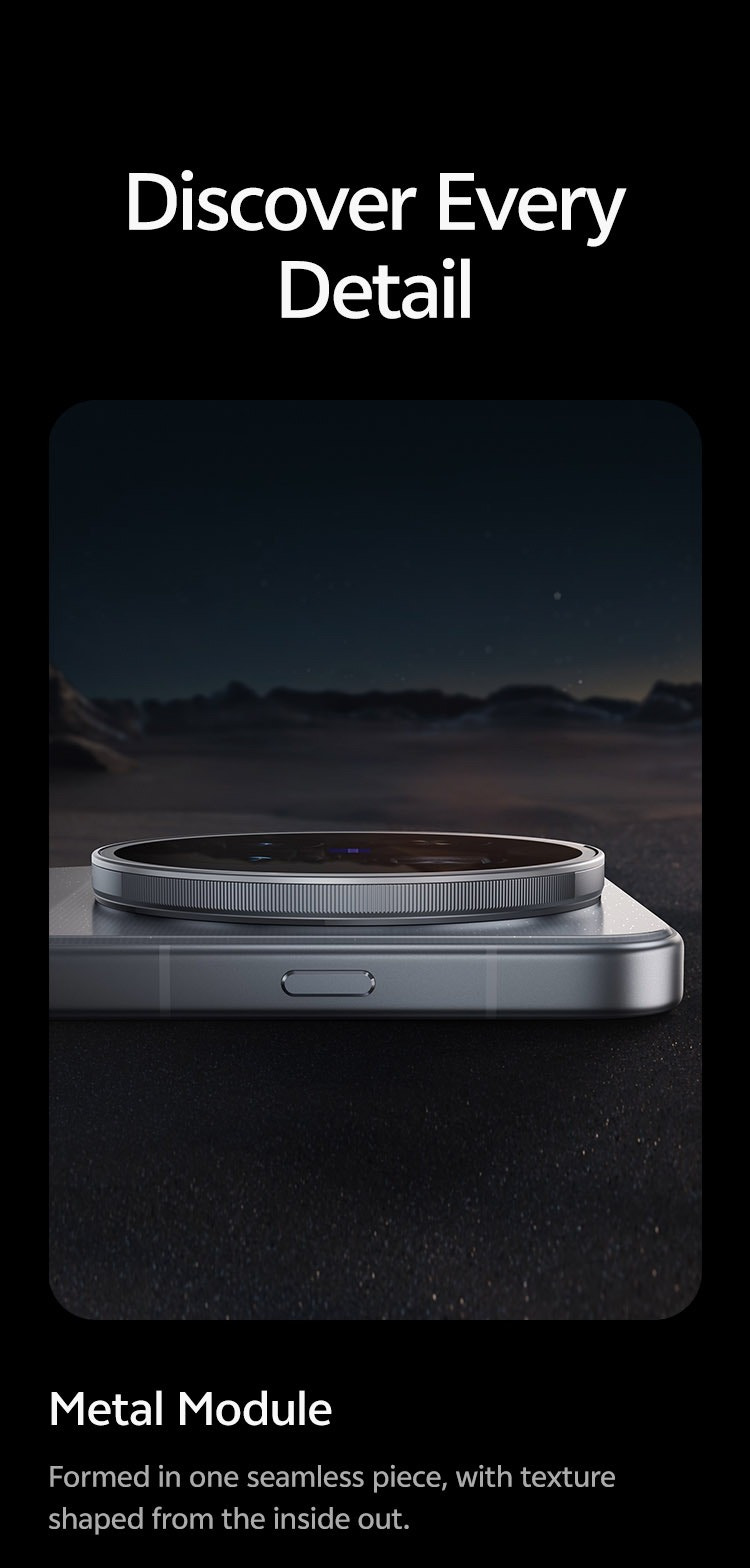 Discover Every Detail: vivo X500 Pro Max design