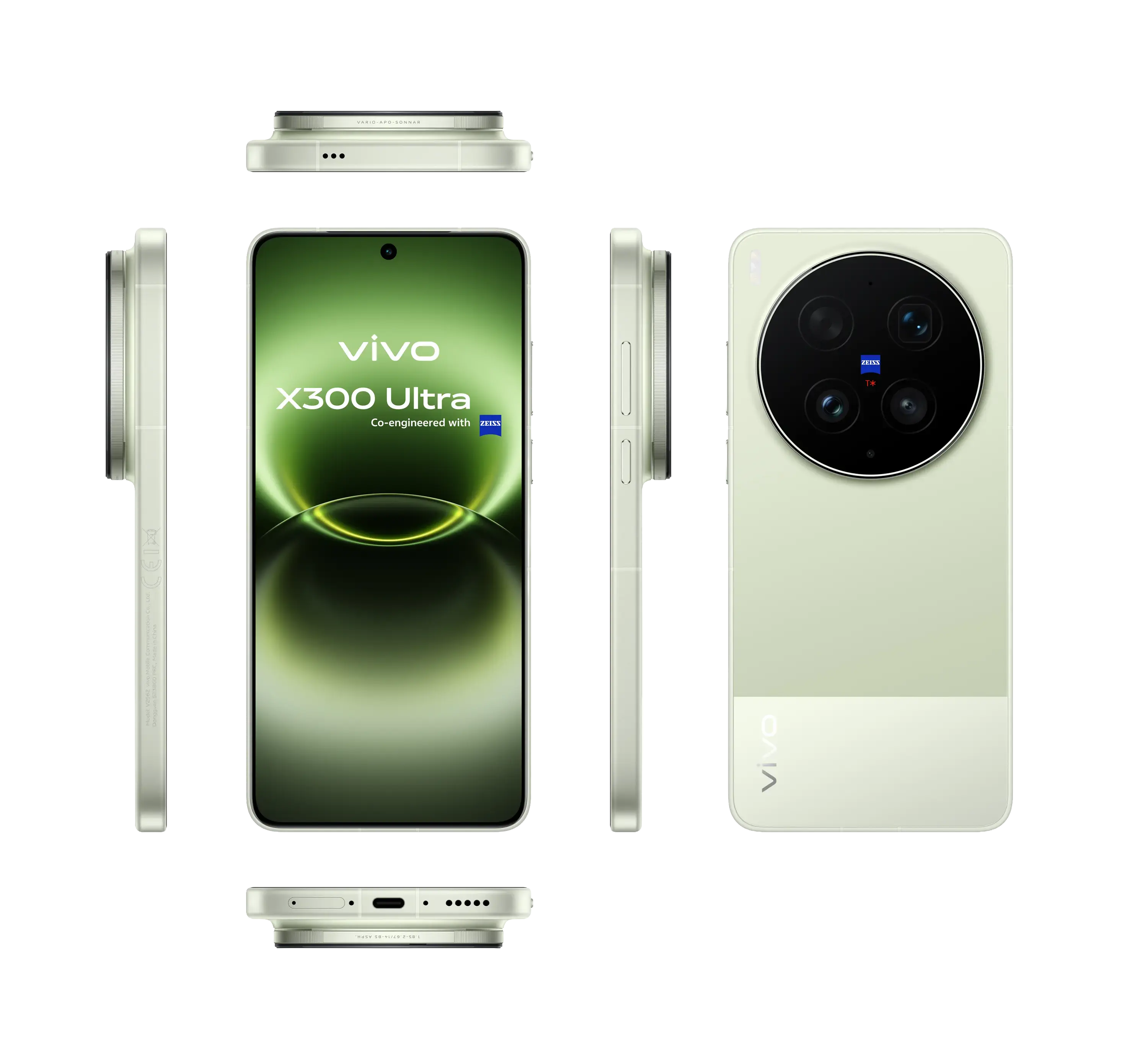 Vivo X300 Ultra vékony oldalsó profil